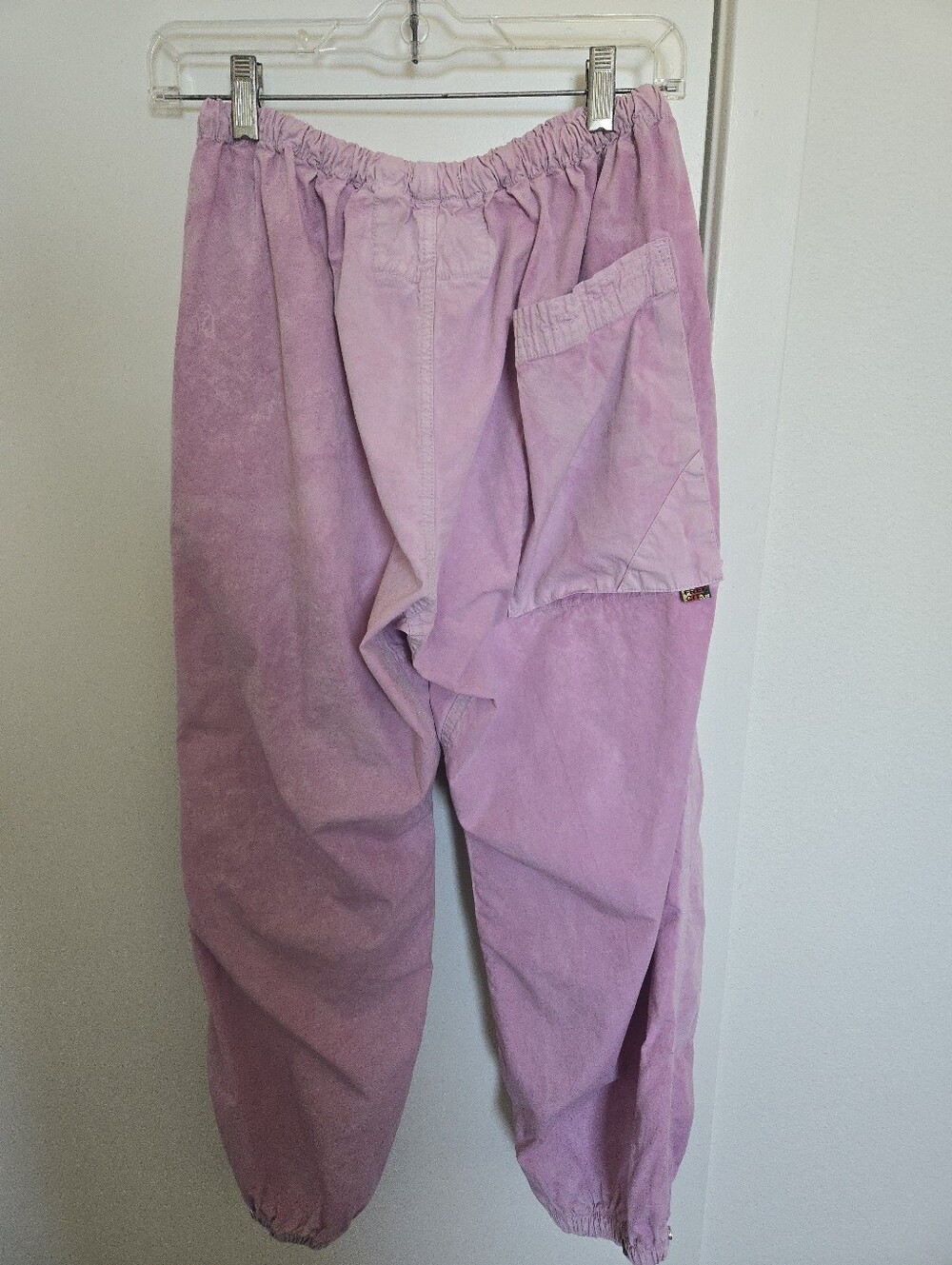 FreeCity Out Of Sight Poplin Air Flapsnap Jump Pant Pink - Picture 4 of 6